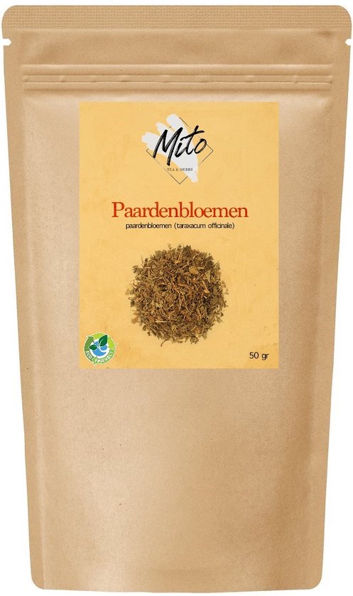 Mito Tea - Losse Thee - Kruiden - Kruidenthee Paardenbloemen - Vanaf 50 Gram