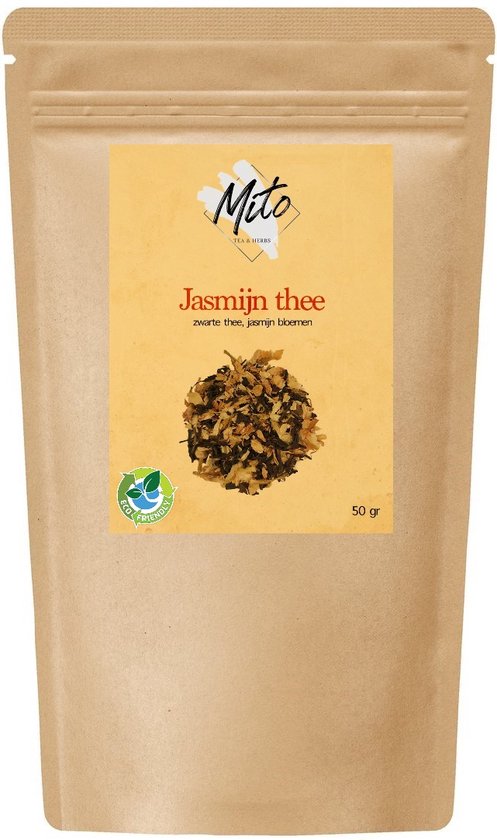 Mito Tea - Losse Thee - Jasmijn Zwarte Thee