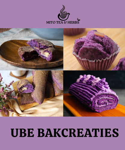 Premium Ube - Paarse zoete-aardappelpoeder - circa 50 bereidingen - 100 gram