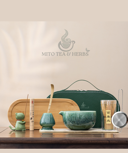 Traditionele Japanse Matcha Ceremonieset 10 delig