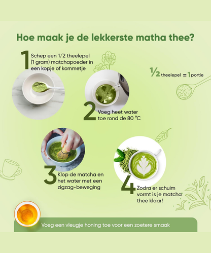 Deluxe Ceremonial Grade A+ SAKAYA UJI Matcha beste kwaliteit - Circa 35 bereidingen - 50 gram