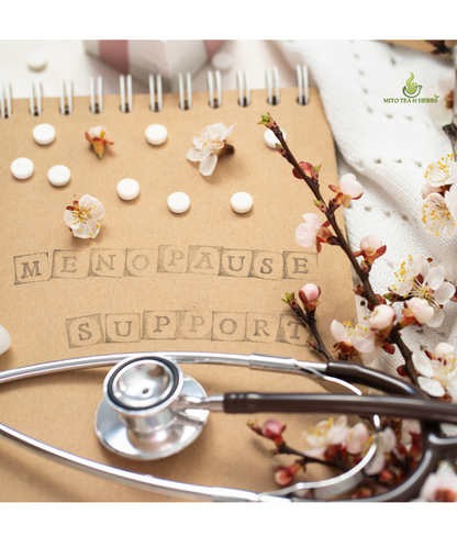 Mito Menopause tea - Natuurlijke Overgangsthee - 15 Theezakjes - Rijk aan ijzer