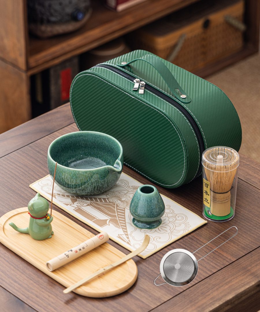 Traditionele Japanse Matcha Ceremonieset 10 delig