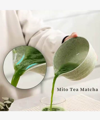 Originele Mito Japanse Ceremony Matcha Set 5 delig Groen
