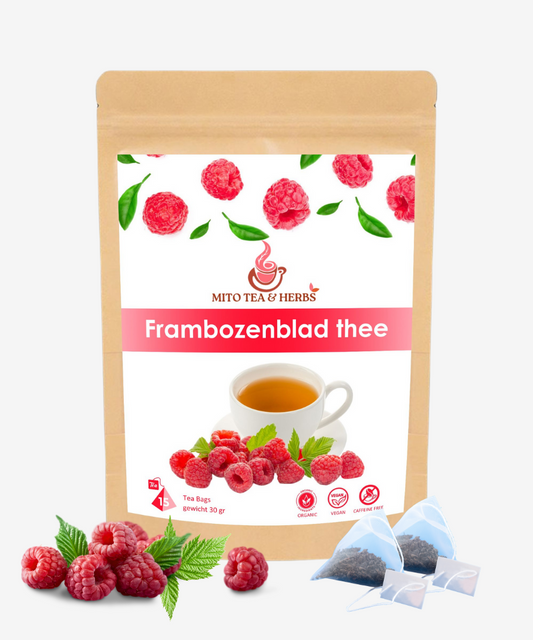 Mito Tea - Frambozenblad thee - Zwangerschapsthee - 15 Theezakjes