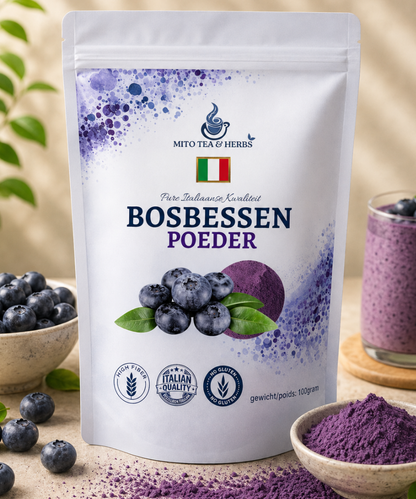 Premium Italiaanse bosbessen poeder  - 100% pure kwaliteit - 100 gram