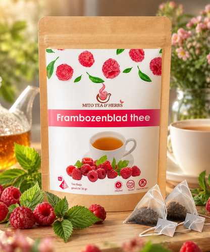 Mito Tea - Frambozenblad thee - Zwangerschapsthee - 15 Theezakjes