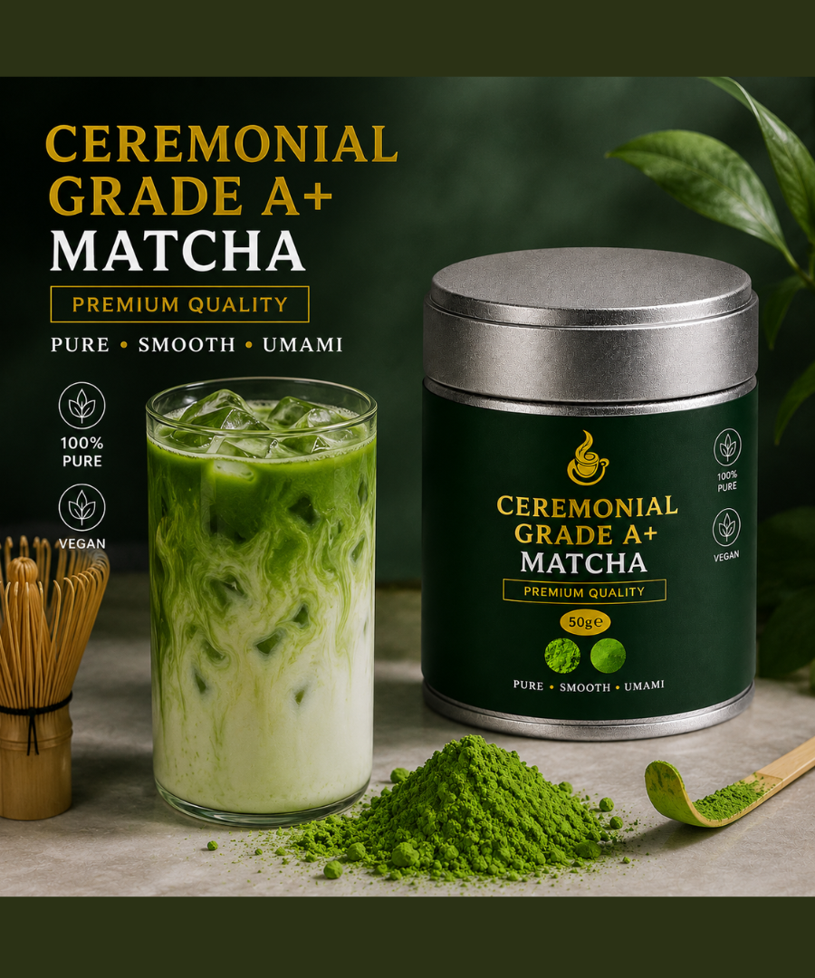 Deluxe Ceremonial Grade A+ SAKAYA Matcha beste kwaliteit - Iced Matcha - Circa 35 bereidingen - 50 gram