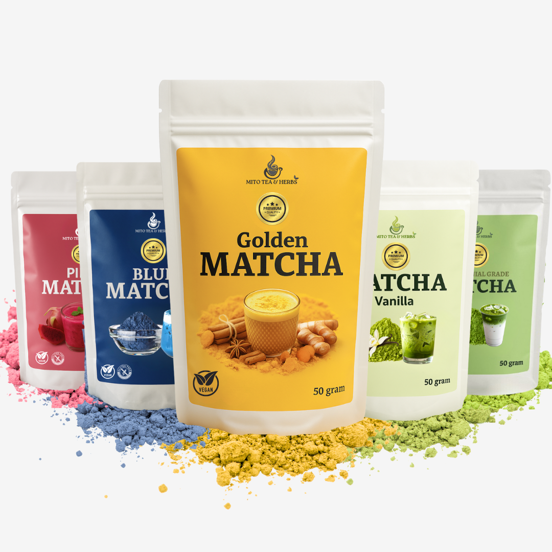 Ultra Boosterpack 5pack Variant Matcha - Gold - Pink - Blue - Vanille - Cermonial grade A
