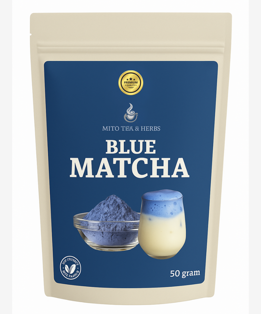 Premium Blue Matcha Thee - 50 Gram circa 45 bereidingen
