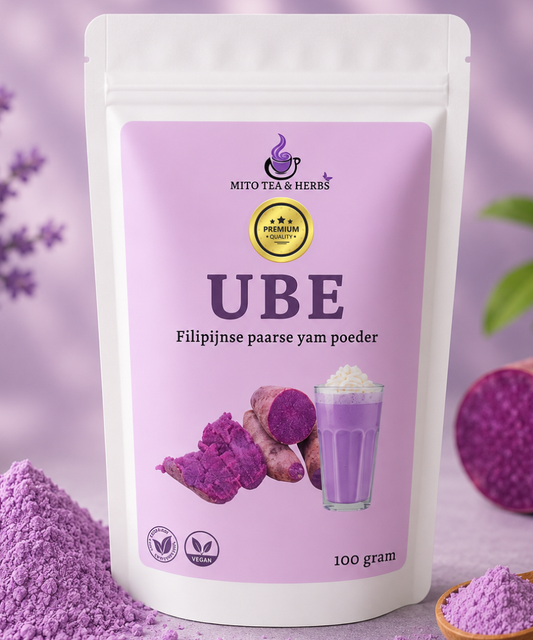 Mito UBE van Filipijnse paarse yam knollen poeder - circa 50 bereidingen - 100 gram